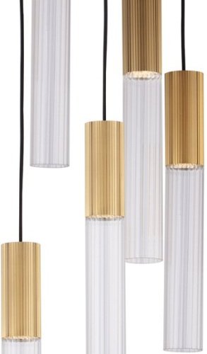 Подвесной светильник DeLight Collection Flume MD2045-5A ant.brass