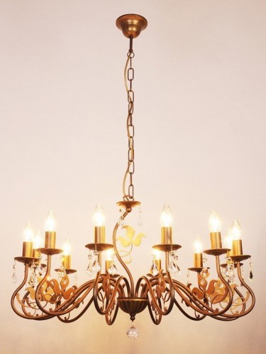 Подвесная люстра Doge Luce 520L12GD