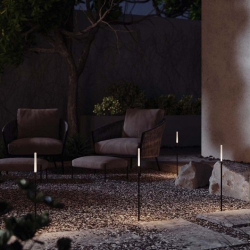 Наземный высокий светильник Maytoni Outdoor Flare S O524FL-L2B3K Наземный высокий светильник Maytoni Outdoor Flare S O524FL-L2B3K