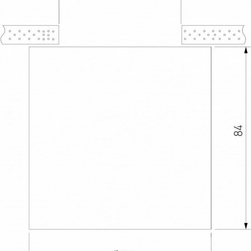 Накладной светодиодный светильник Elektrostandard Orson 25034/LED 10W 4200K белый/чёрный жемчуг a062929