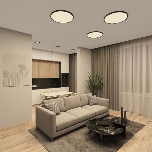 Потолочный светильник Denkirs THIN DK6520-BK