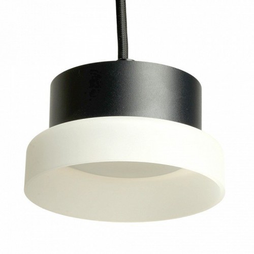 Светильник потолочный Feron Barrel HL4608 OPAL levitation 12W, 230V, GX53, черный, на подвесе 1,7 м Светильник потолочный Feron Barrel HL4608 OPAL levitation 12W, 230V, GX53, черный, на подвесе 1,7 м