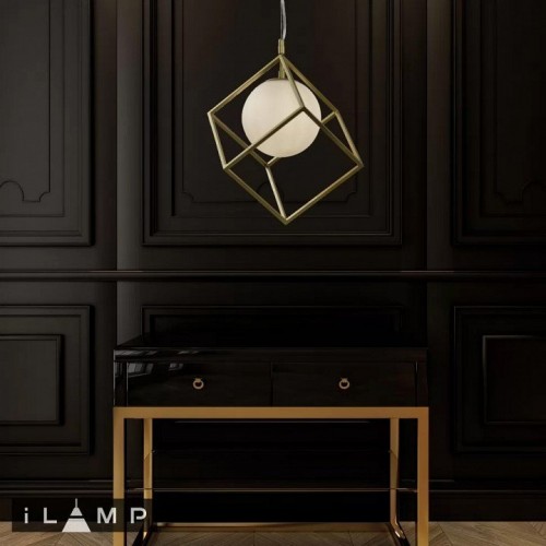 Подвесной светильник iLamp Golden P2483-1S GOLD Подвесной светильник iLamp Golden P2483-1S GOLD