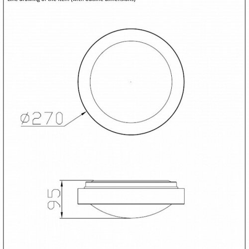 Потолочный светильник Lucide Fresh 79158/01/12