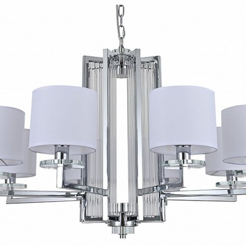 Подвесная люстра Newport 35400 35408+1/C chrome без абажуров