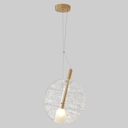 Светильник подвесной Crystal Lux FROZEN SP1 BRASS