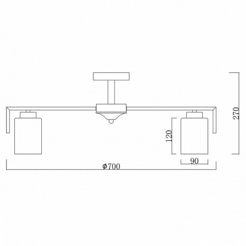 Потолочная люстра Escada Style 1142/7P Gold Потолочная люстра Escada Style 1142/7P Gold