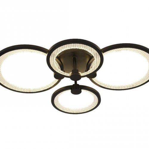 Светильник потолочный светодиодный ЭРА Модерн с ДУ Odry CLL-1-78-RC BK Б0069751