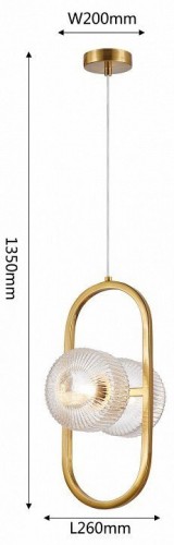 Подвесной светильник Favourite Malinconia 4051-2P