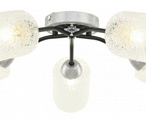 Потолочная люстра Napoli-326207 326207/5 CR.BK Потолочная люстра Napoli-326207 326207/5 CR.BK