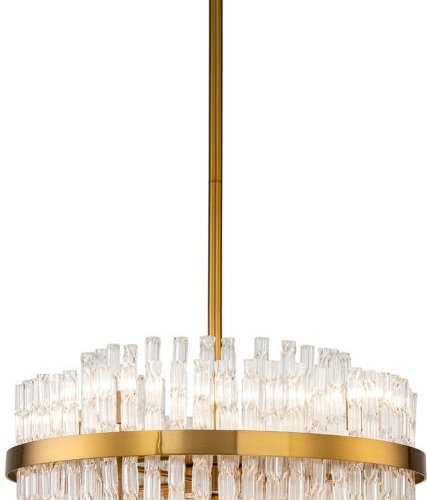 Подвесная люстра DeLight Collection KG0907P KG0907P-8A brass