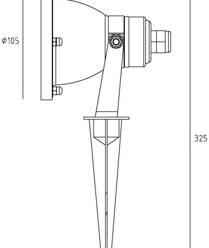 Грунтовый светильник Oasis Light 77165 SS Грунтовый светильник Oasis Light 77165 SS