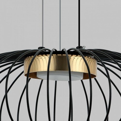 Подвесной светильник Imex MD.2310 MD.23103-1-P-BK+BR Подвесной светильник Imex MD.2310 MD.23103-1-P-BK+BR