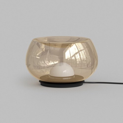 Интерьерная настольная лампа FLOA DK6747-BK+AM