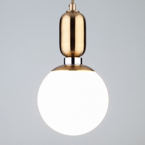 Подвесной светильник Eurosvet Bubble 50151/1 латунь