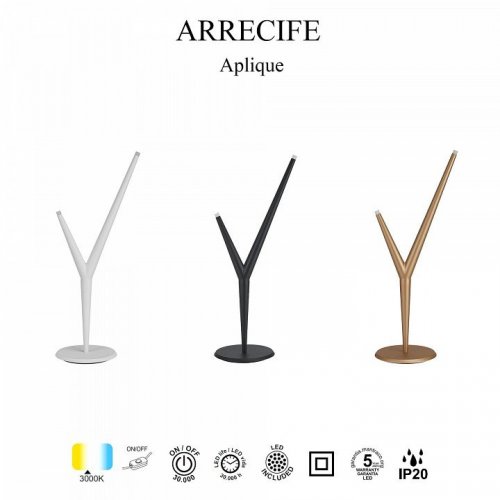 Настольная лампа декоративная Mantra Arrecife 9231