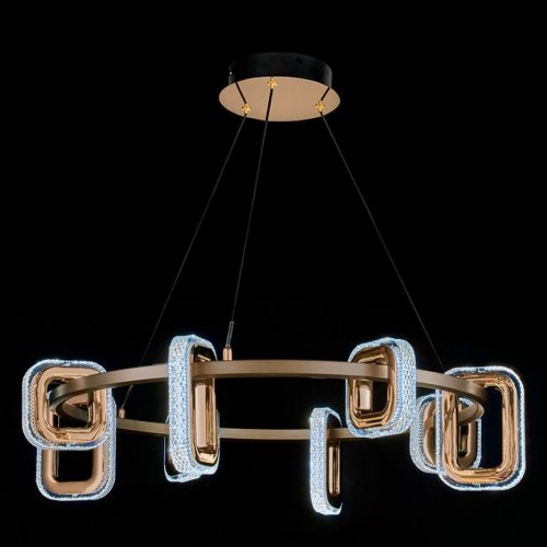 Подвесная люстра Theona LE7701/8 Grey/Gold