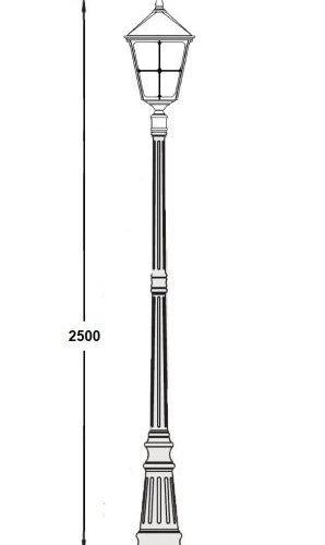 Наземный фонарь QUADRO XXL 79909XXL Bl