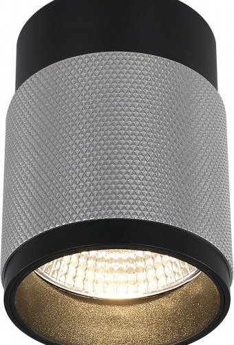 Точечный светильник Delta 1955-10W-3000K-36 BK+SL