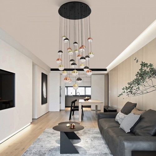 Потолочная люстра Favourite Luna 4371-27P Потолочная люстра Favourite Luna 4371-27P