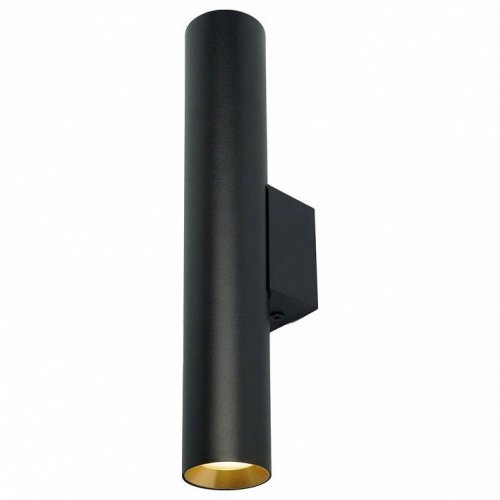 Светильник Feron ML1014 настенный под лампу 2*GU10, черный + золото 51383