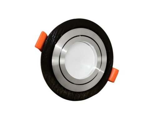 Встраиваемый светильник Lumina Deco Duka LDC 8062-JP-D90 BK+SL
