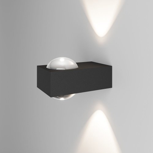 Уличный настенный светильник со светодиодами Elektrostandard Lenses a070458 Уличный настенный светильник со светодиодами Elektrostandard Lenses a070458