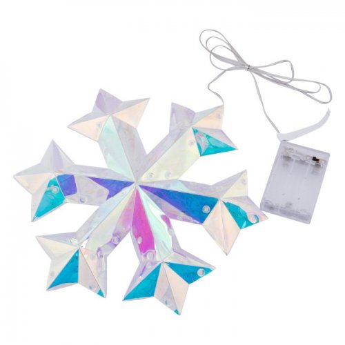 Светильник декоративный  ULD-R512 3АА SNOWFLAKE