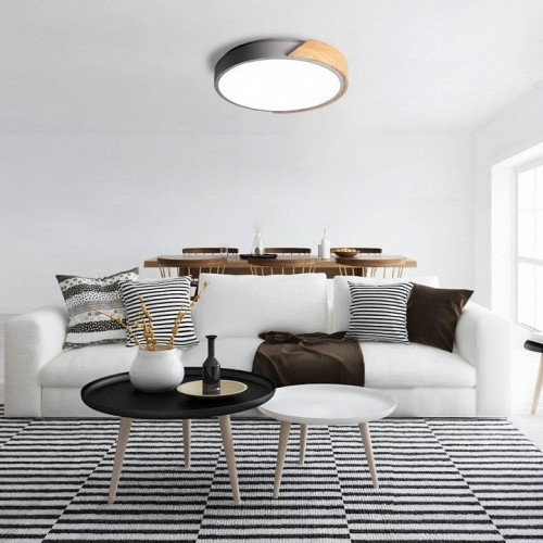 Накладной светильник Jazzway  PPB  Scandic-R 36w 4000K GR/W IP20 D380*50