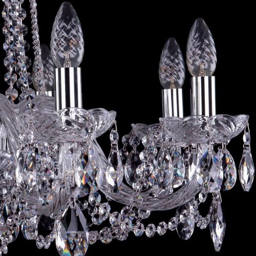 Подвесная люстра Bohemia Ivele Crystal 1402/8/240/Ni