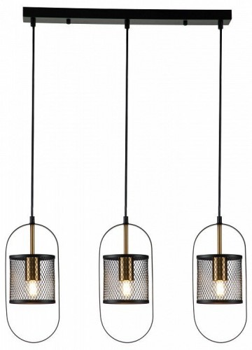 Подвесной светильник Indigo Via 10009/3P Black