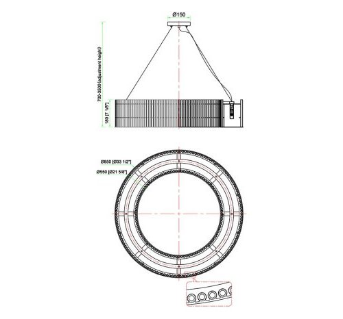 Подвесной светильник  91GH-80568