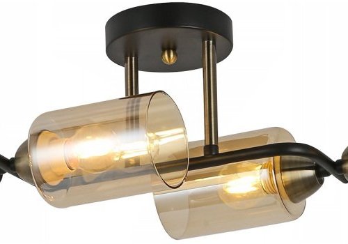 Потолочная люстра Illumico IL8148-4COU-79 BK BR Потолочная люстра Illumico IL8148-4COU-79 BK BR