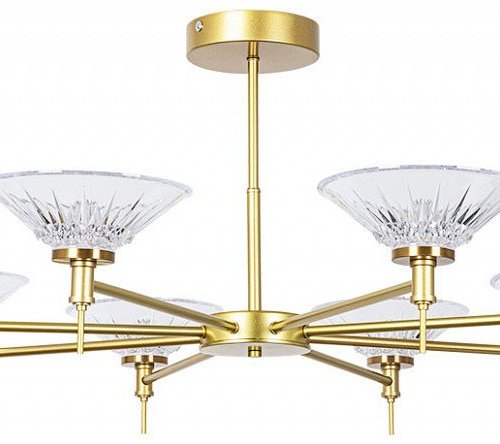 Потолочная люстра Arte Lamp Alessia A2076PL-8GO Потолочная люстра Arte Lamp Alessia A2076PL-8GO