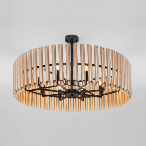 Потолочная люстра Bogates Castellie 361/8 черный / шампань