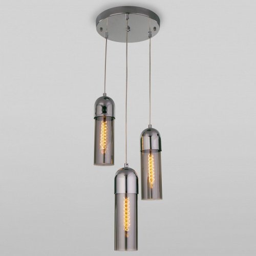 Подвесная люстра Eurosvet Airon 50180/3 дымчатый