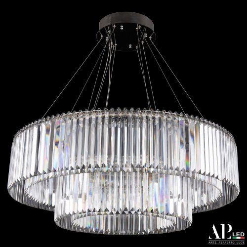 Подвесная люстра APL LED Sicilia SH09.93.2D.A.Ni.4000 Подвесная люстра APL LED Sicilia SH09.93.2D.A.Ni.4000
