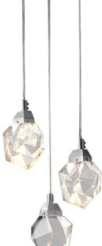 Подвесной светильник DeLight Collection Crystal rock OM820083-3C (MD-020B-3 chrome) Подвесной светильник DeLight Collection Crystal rock OM820083-3C (MD-020B-3 chrome)