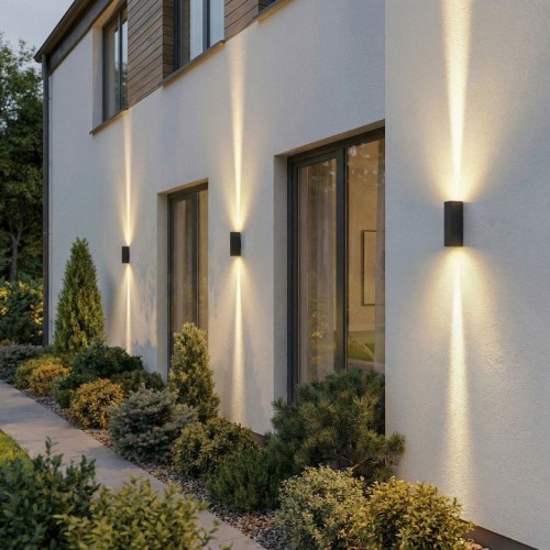 Уличный настенный светодиодный светильник Elektrostandard Blaze 35136/W a072074