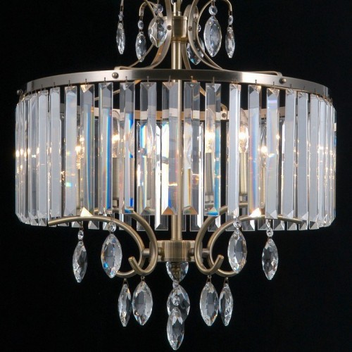 Подвесная люстра Illumico IL3519-5PSQ-24 AB LYRA