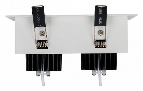 Встраиваемый светильник Arlight Cl-kardan CL-KARDAN-S180x102-2x9W Day (WH-BK, 38 deg) Встраиваемый светильник Arlight Cl-kardan CL-KARDAN-S180x102-2x9W Day (WH-BK, 38 deg)