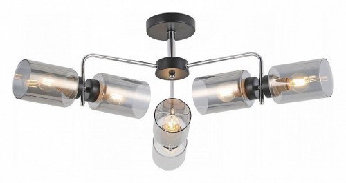 Потолочная люстра Illumico IL8249-6COU-79 BK CR