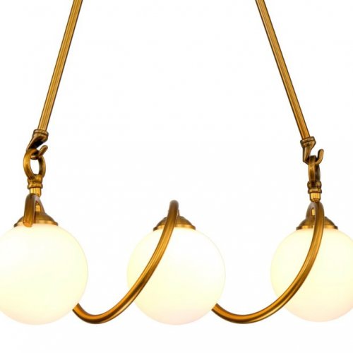 Подвесная люстра DeLight Collection KG1212P KG1212P-3 brass