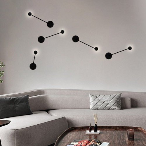 Настенный светодиодный светильник Italline IT03-1435 black