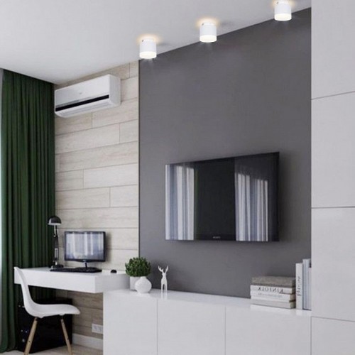 Накладной светильник Reluce Technical 53004 53004-9.5-001IL GX53+LED3W WT