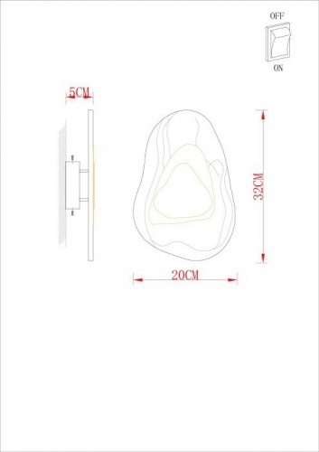 Настенный светильник Arte Lamp Libertas A2096AP-5PB