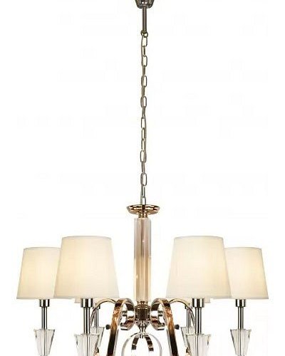 Подвесная люстра iLamp Alesti P2424-6 Nickel