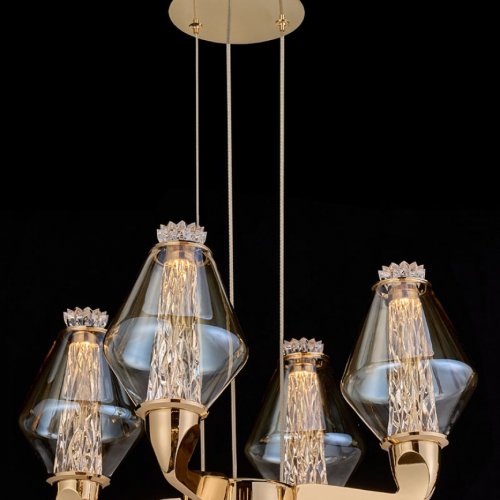 Подвесная люстра Camille LE3056/500 GD