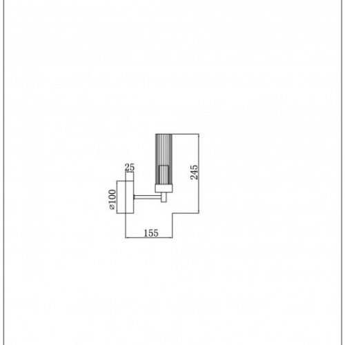 Бра Evolution W15609-1 AN+CL