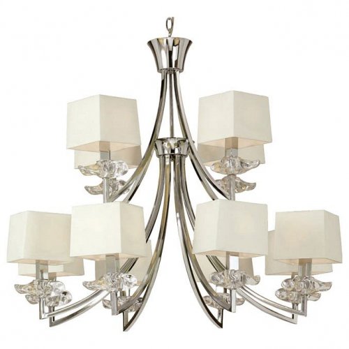 Подвесная люстра Mantra Akira Cream Shade 0942 Подвесная люстра Mantra Akira Cream Shade 0942